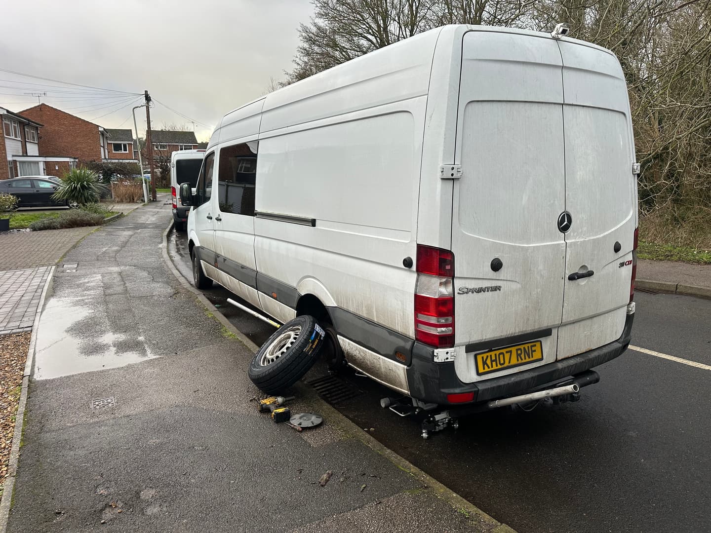 Van Tyres Fitted